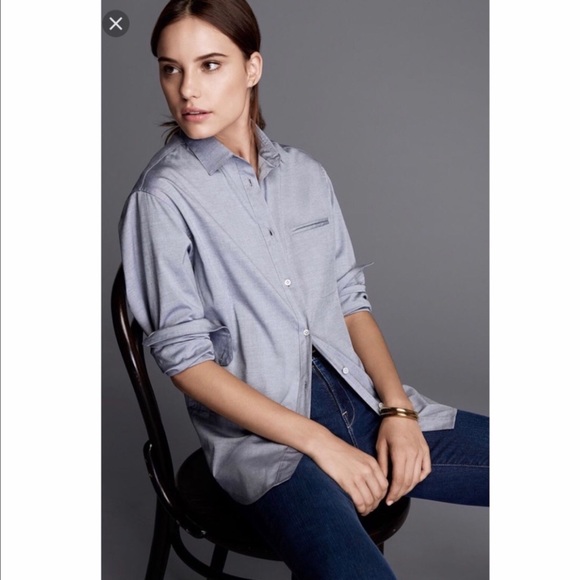Zady Tops - Zady Boyfriend Button Down Shirt